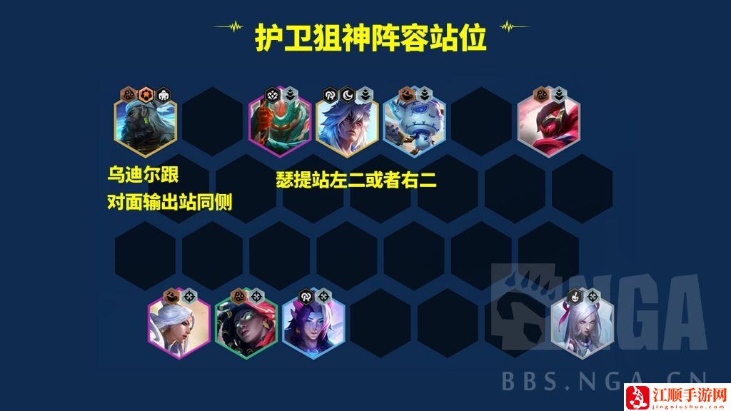 云顶之弈S11443护卫狙神阵容攻略