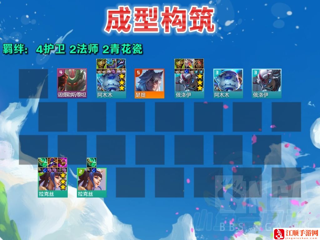 云顶之弈S11双喜临门拉克丝阵容攻略