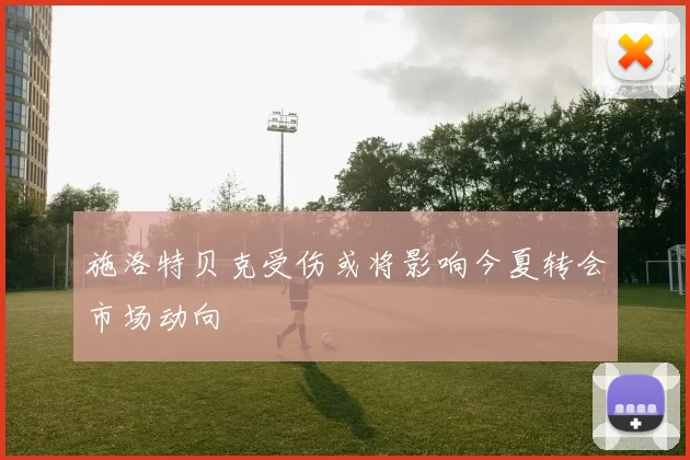 施洛特贝克受伤或将影响今夏转会市场动向