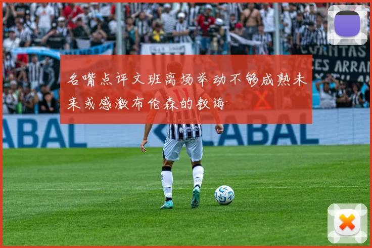 名嘴点评文班离场举动不够成熟未来或感激布伦森的教诲